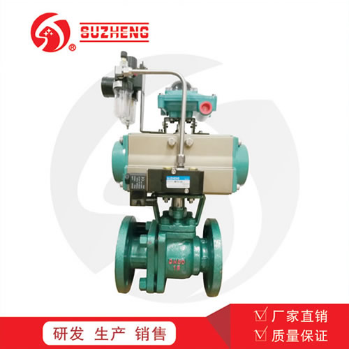 氣(qì)動法蘭襯氟球(qiú)閥