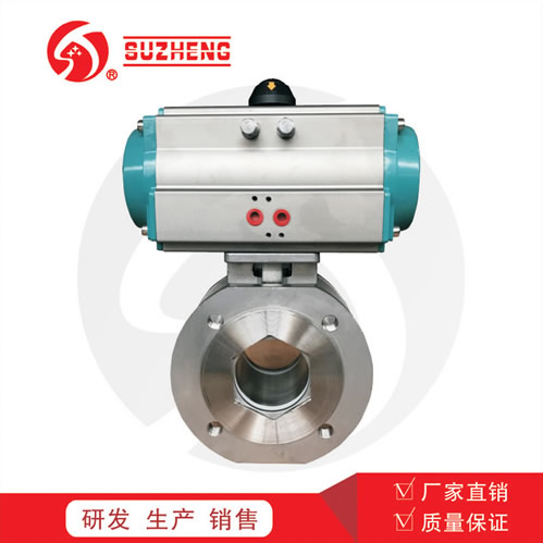 氣動薄形法(fa)蘭球閥