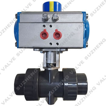 氣動UPVC塑料球(qiú)閥