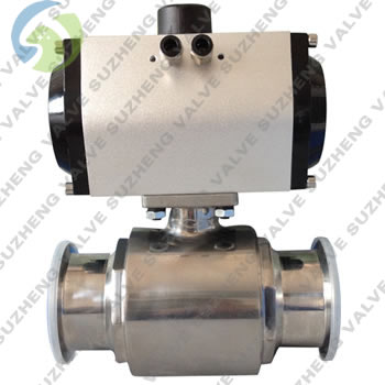 氣(qi)動衛生級球閥(fá)