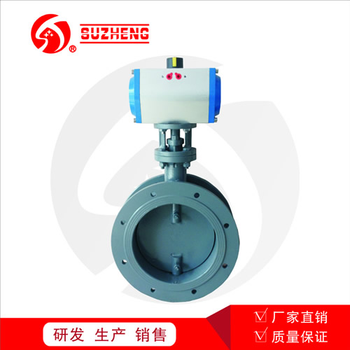 氣動法蘭(lan)通風蝶閥(fá)