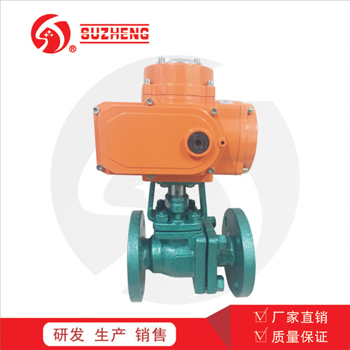 Q941F46電(dian)動襯氟球閥