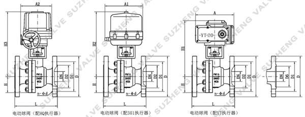 電動鑄(zhù)鋼球閥(fá)